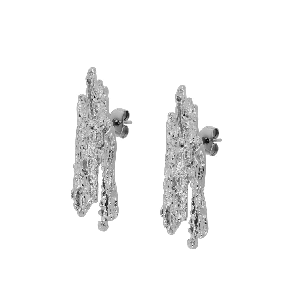 PENDIENTES de invitada a boda irregulares
ESTILO VINTAGE. Son de acero hipoalergénico 316L resistente al agua y bañado en oro. Diseño similar a los pendientes de de maria pombo por agatha paris