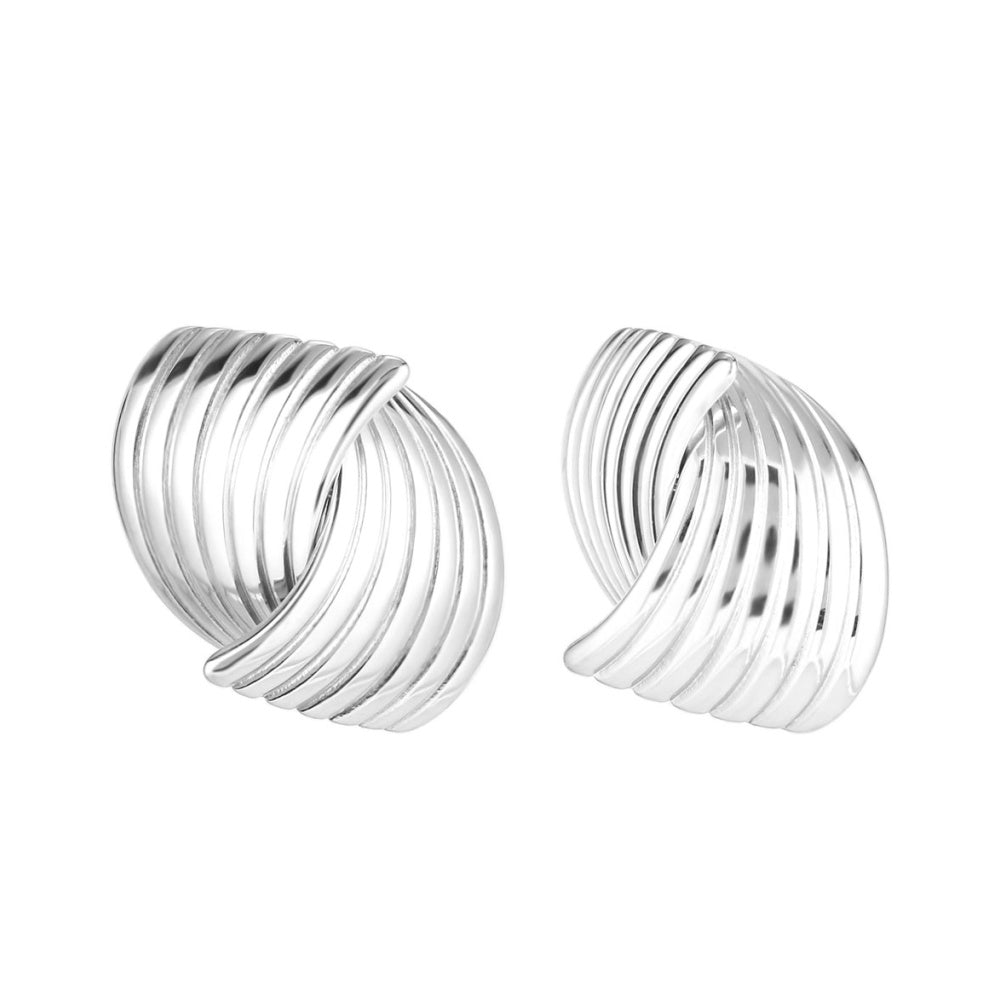 PENDIENTES GRANDES de nudo o lazo
ESTILO VINTAGE. Son de acero hipoalergénico resistente al agua y bañado en oro. Diseño similar a los pendientes de de maria pombo por agatha paris