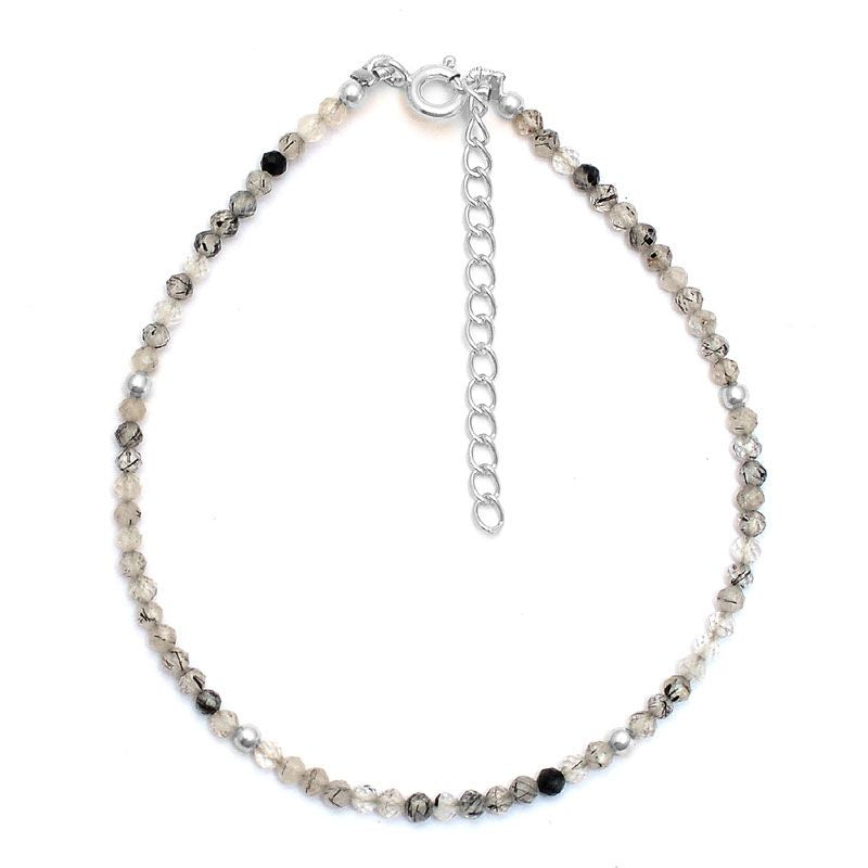pulsera de minerales o piedra natural color azul klein o lapislazuli confeccionada en plata de ley con baño de oro 18 kilates y que se puedes personalizar con la inicial para regalo