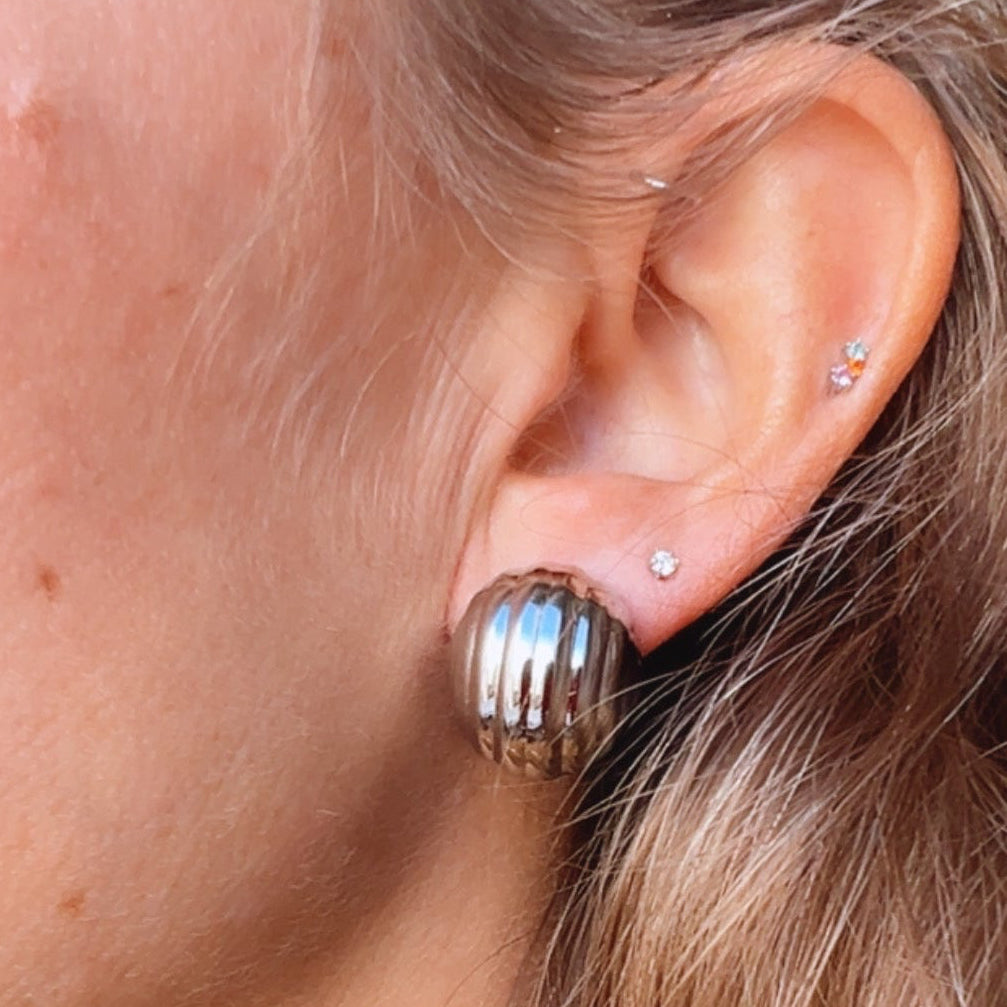 Pendientes Lady Di HIPOALERGÉNICOS y LIGEROS