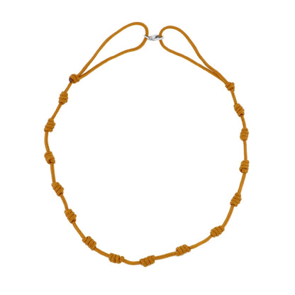 Collar nudos Maxi letra WATERPROOF (12 colores)