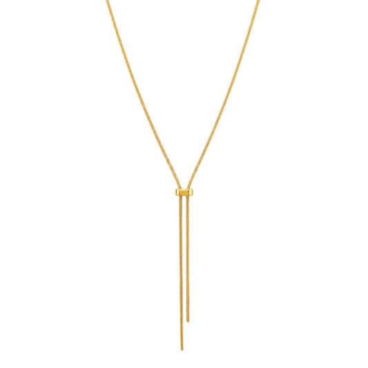 collar largo boho para adolescente o mujer joven que lleve escote palabra de honor, escote en v o escote pronunciado. es de cadena larga con bolas y chapitas colgantes. ideal para looks de noche o de fiesta. Es de acero hipoalergénico dorado o plateado y resistente al agua