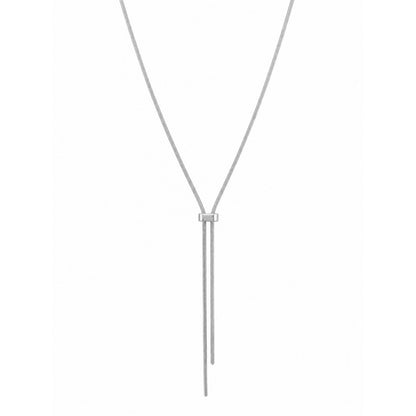 collar ajustable largo boho para adolescente o mujer joven que lleve escote palabra de honor, escote en v o escote pronunciado. es de cadena larga con bolas y chapitas colgantes. ideal para looks de noche o de fiesta. Es de acero hipoalergénico dorado o plateado y resistente al agua