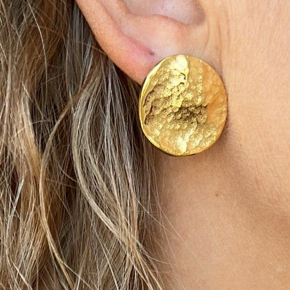 Pendientes Denario WATERPROOF, LIGEROS E HIPOALERGÉNICOS