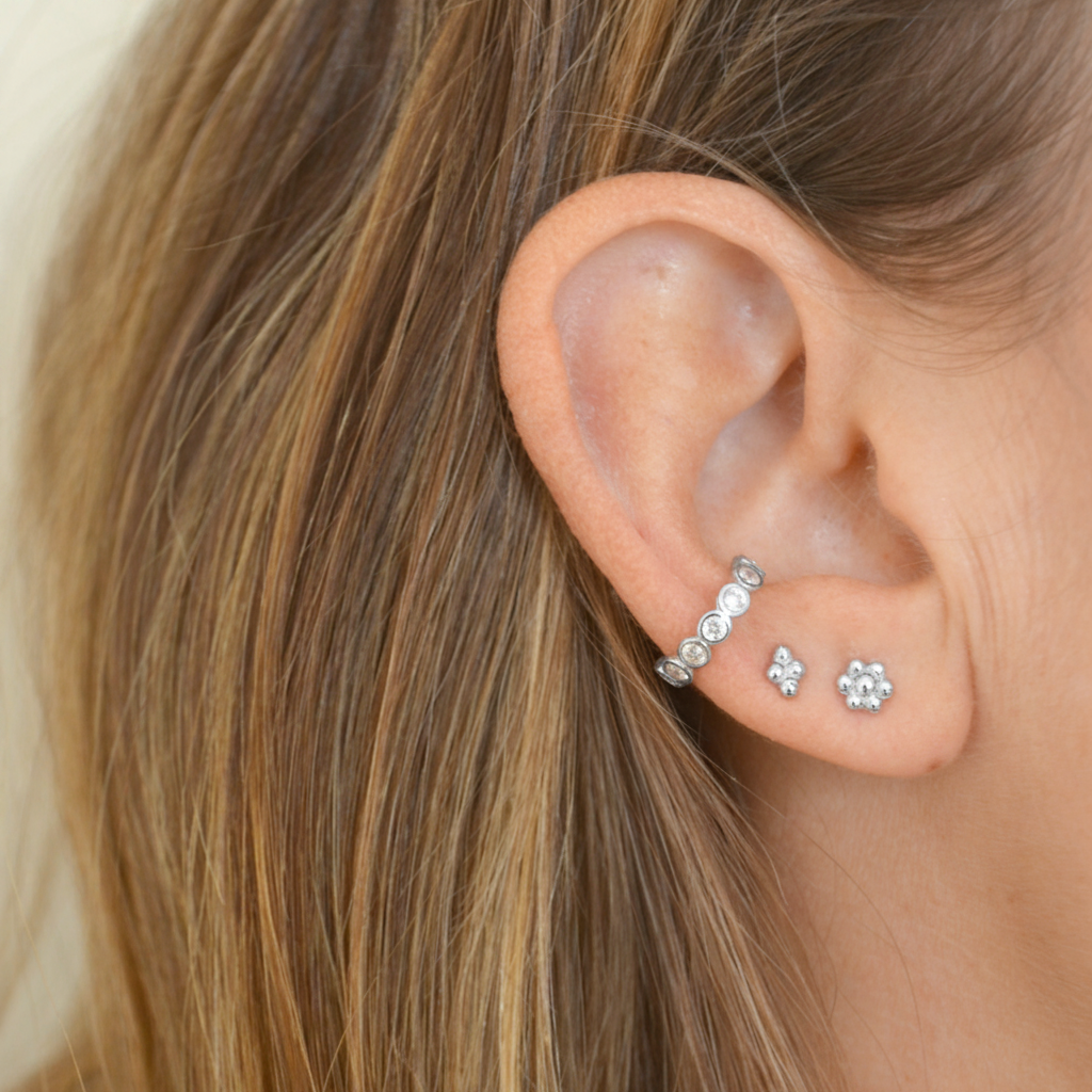 Ear cuff Dream (oro y plata)