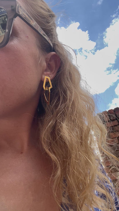 Pendientes Rombus WATERPROOF, LIGEROS e HIPOALERGÉNICOS