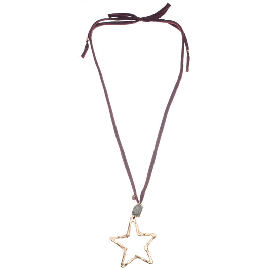 Star long necklace (5 colors)