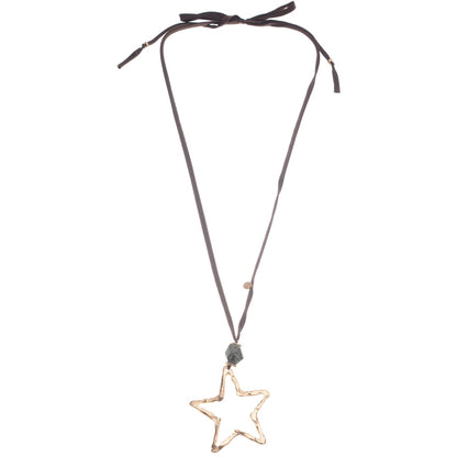 Star long necklace (5 colors)