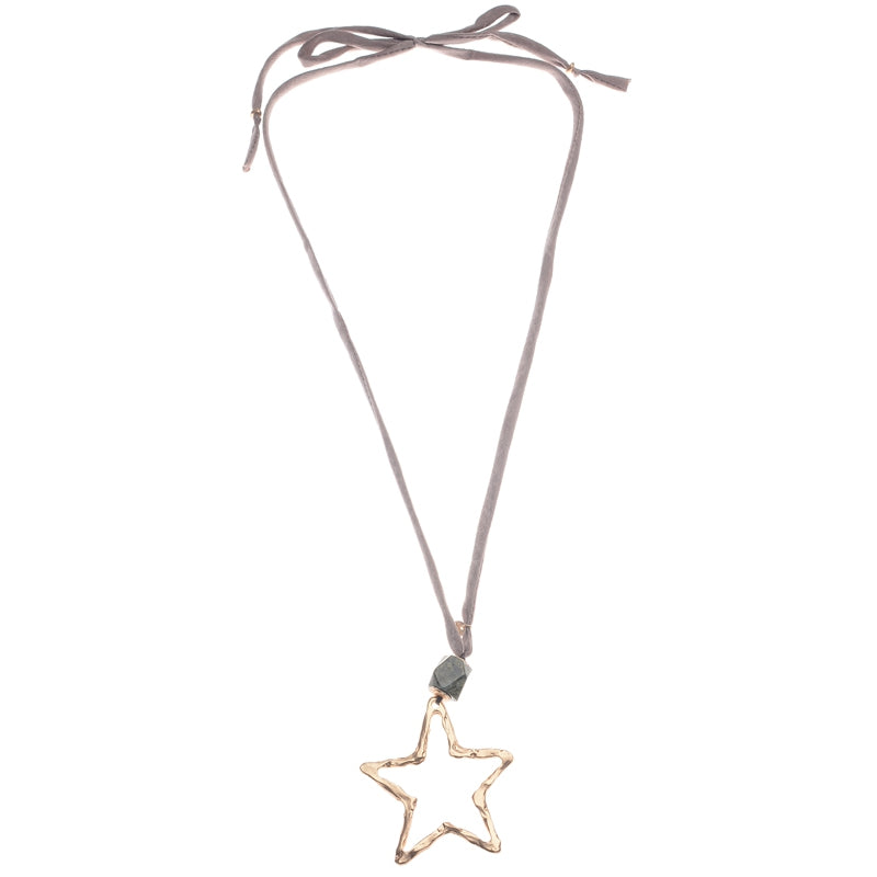 Star long necklace (5 colors)