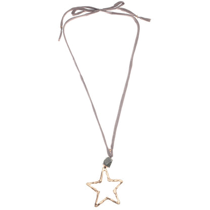 Star long necklace (5 colors)