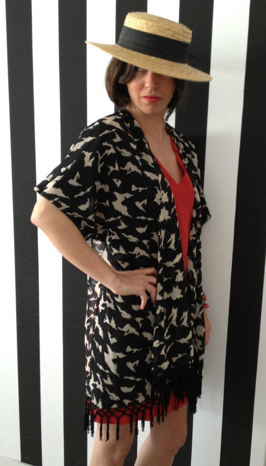 Kimono flecos